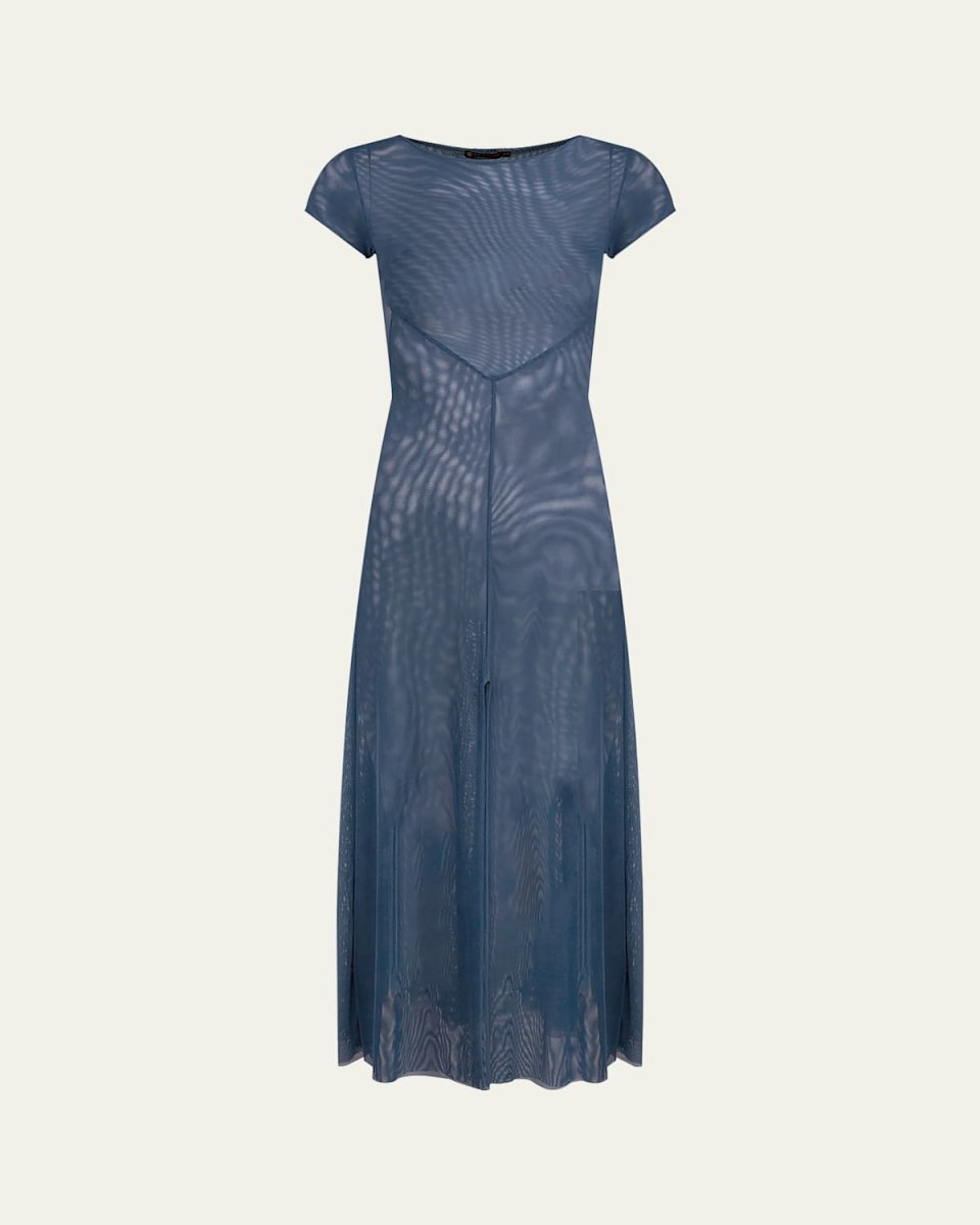 Solid Lais Maxi Dress Coverup